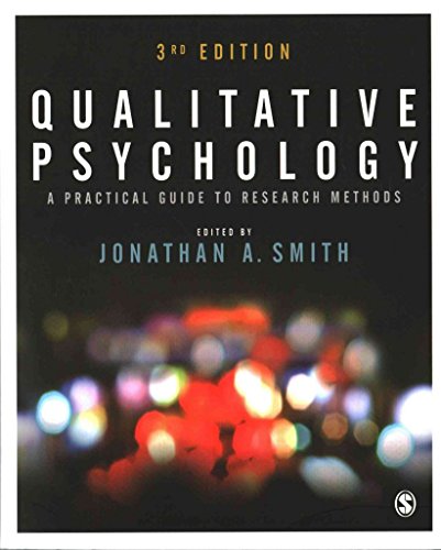 Qualitative Psychology: A Practical Guide to Re... B01IULBZPO Book Cover