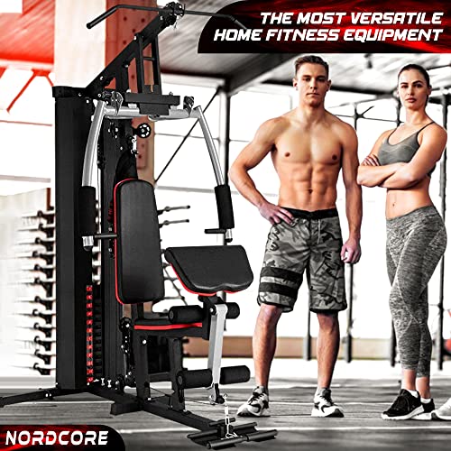 Nordcore Kraftstation - multifunktional Fitnessstation - Ganzkörpertraining Fitnessturm - Homegym – Bild 3