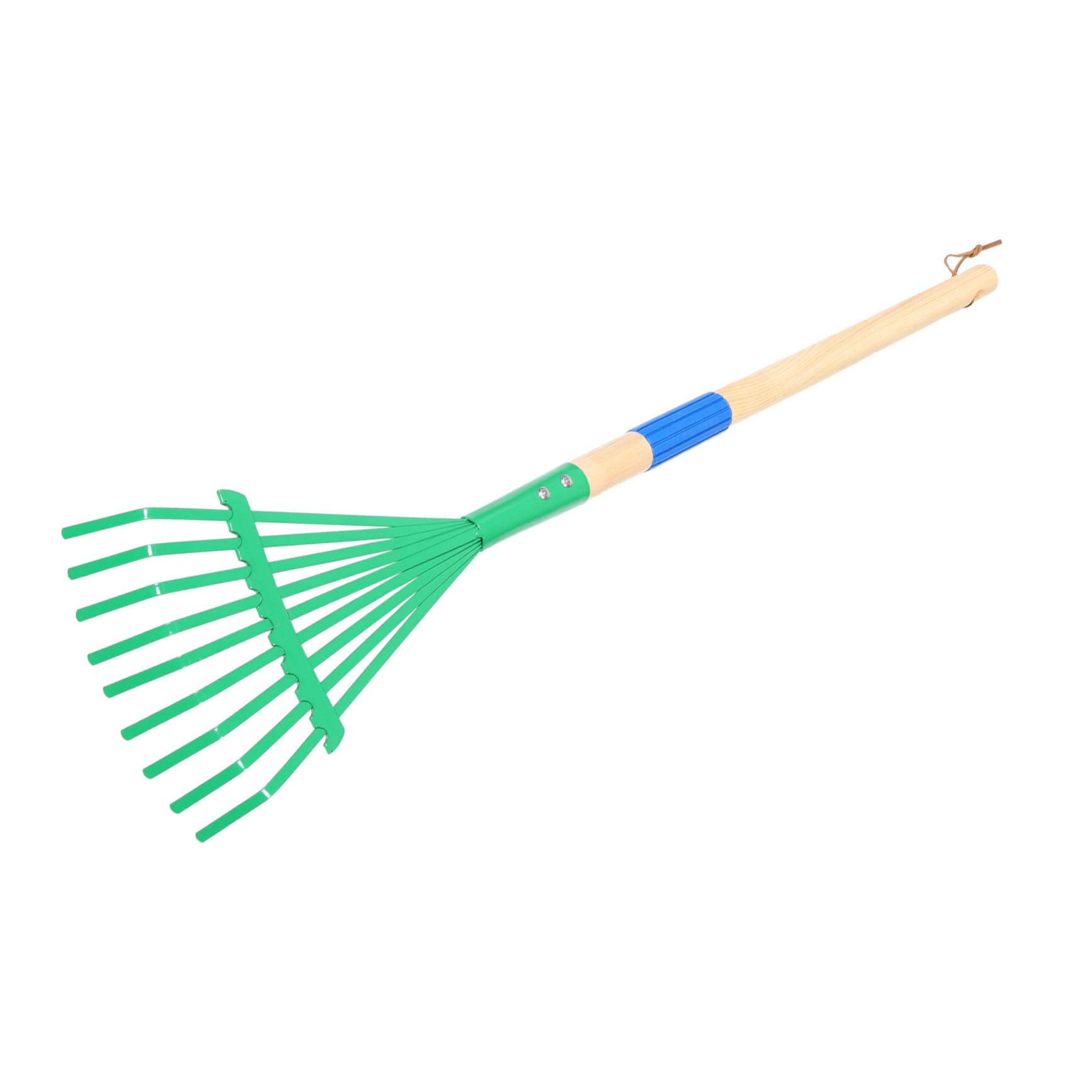 ibasenice Kids Garden Rake Detachable Design Lightweight Kids Outdoor Playset Wooden Handle Leaf Rake for Toddlers