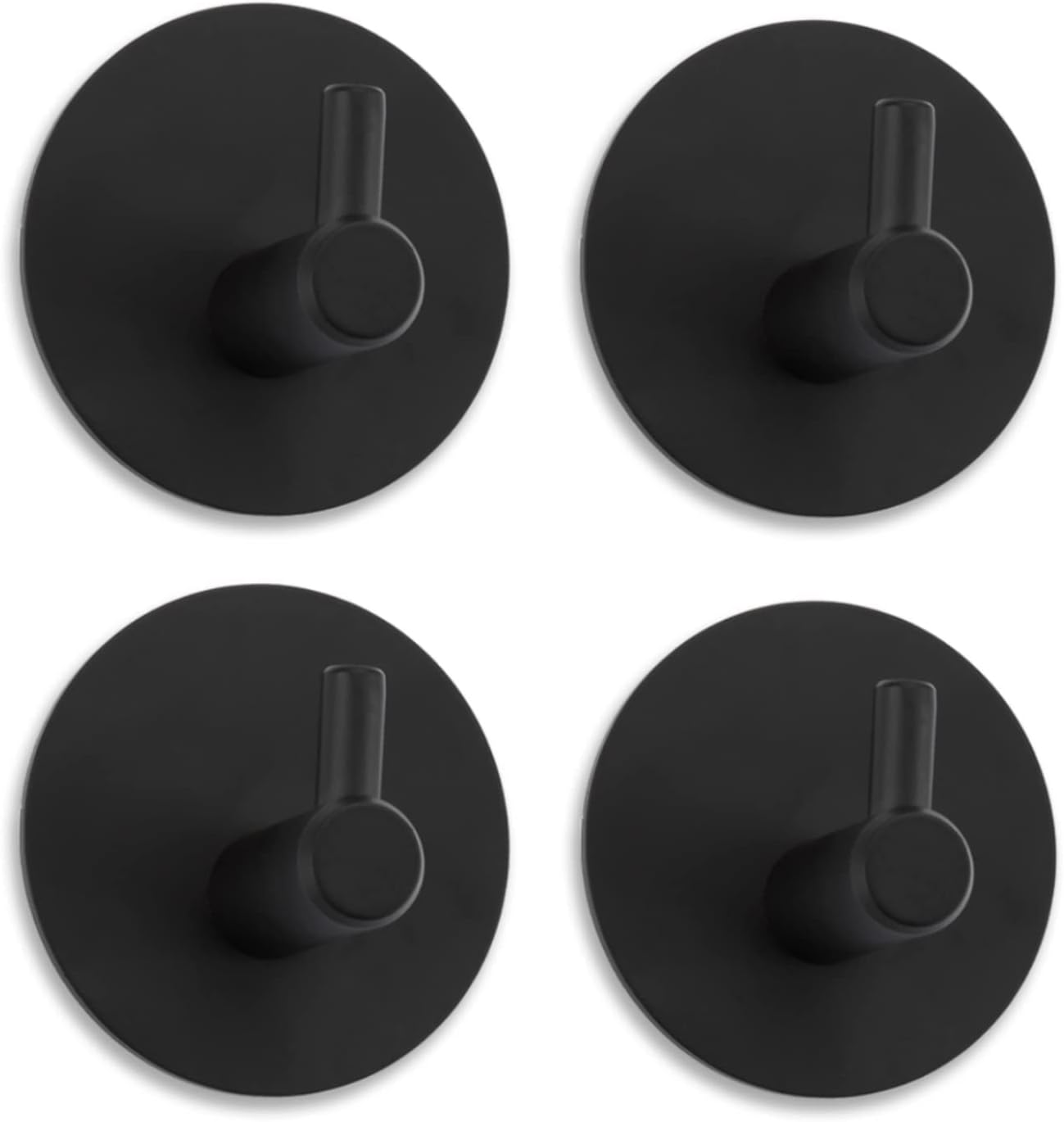 LJLink Wandhaken 2 Stk. - Selbstklebend Edelstahl Für Bad Und Küche