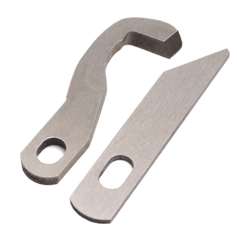 LNK Overlock Knife for Brother 929D 1034D 1134D Upper&Lower Knife XB0563001 X77683001 (XB0563001 and X77683001)