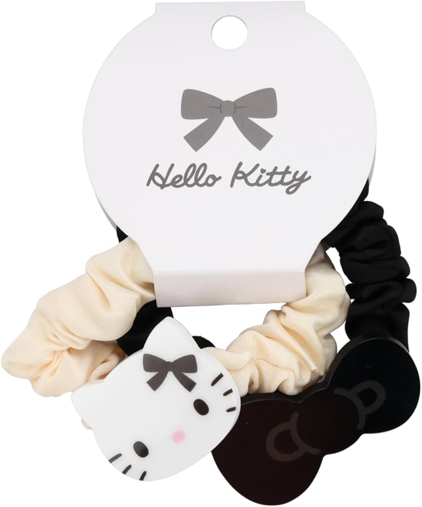 Amazon | shobido 粧美堂 ハローキティ ヘアゴムセット モノトーン