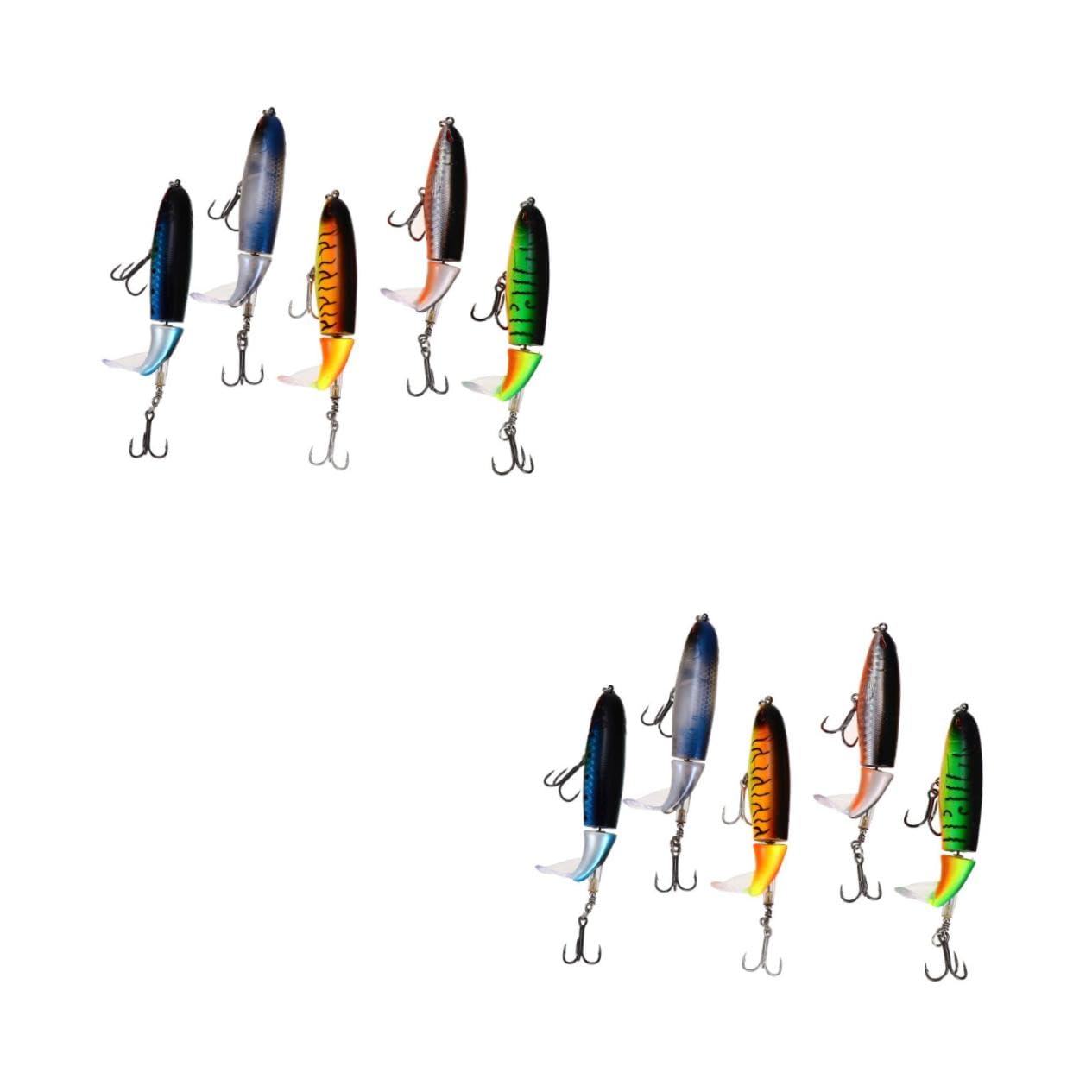 BESTonZON Appât Artificiel Haut Attaquer Poisson Eau Douce Gripper Catch Appeaux Fisherman Nagé Leurres De Pêche en Plastique Articles De Pêche Accessoire De Pêche
