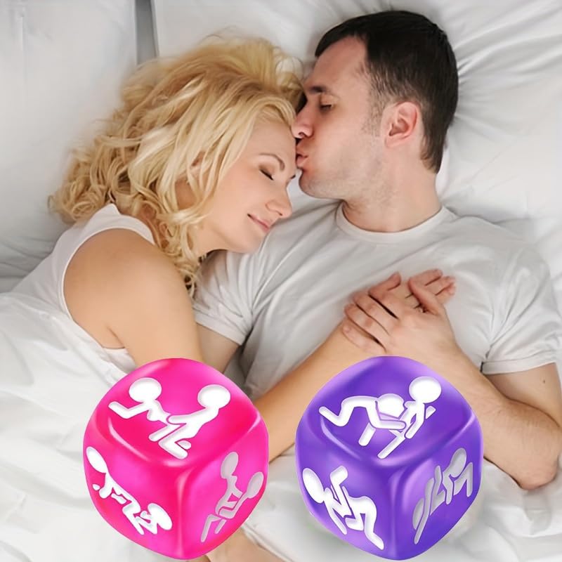 2pcs Sex Position Dice Sex Dice Set for Couple Foreplaying Tools for Couples Fun Sexy Bedroom Accessories Valentines