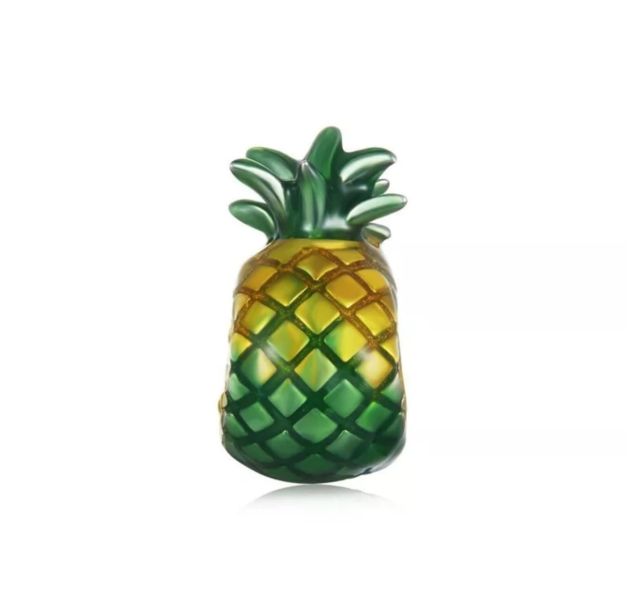 FLXHHX Abalorio De Piña, Fruta, Plata De Ley 925 Auténtica, Compatible con Pulsera