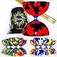 Diabolo Juggle Dream Jester mit Holz-Sticks und Schnur