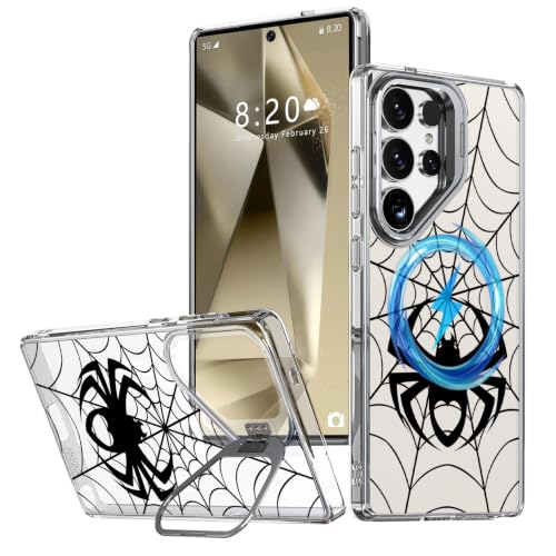 Coque S24 Ultra avec béquille anti chute pour protéger l'appareil photo et conduire