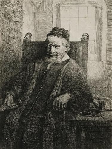 Affiche Jan Lutma de Rembrandt SERENDIPITP | Graffiti Art Mural Décoration Maison 60x90cm