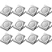 Magnetclips, 12 Stück Stark Magnet Clips Klammer für Magnettafel Kühlschrank, 30mm Magnete Metall Clips zum Pinnwand, Tafel, Büro, Küche