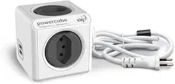 Filtro de linha 4 tomadas + 2 Usb Powercube Pwc X4u Elg