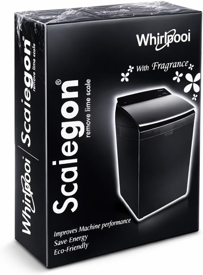 Washing machine Descale For Whirlpool Scalegon Washing Machine Front Load And Top Load, Cleaning Powder, Descaling Powder, Drum Cleaner 100 G Each (Pack Of 3)
