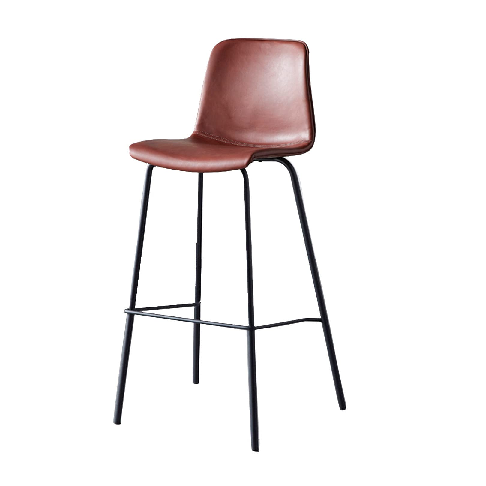 Tabourets hauts pour îlot de cuisine 65cm marron faciles à nettoyer