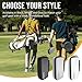 DURARANGE Golf Glove Holder Case with Glove Shaper - Portable Golf Accessories Organizer for Men & Women - Large Capacity for Balls, Tees, Markers - Ideal Gift - Black