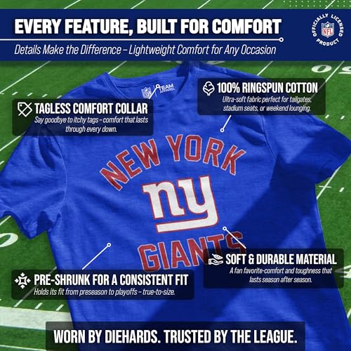 Image of NFL Gameday Cotton Blend T-Shirt for Men and Women - Licensed