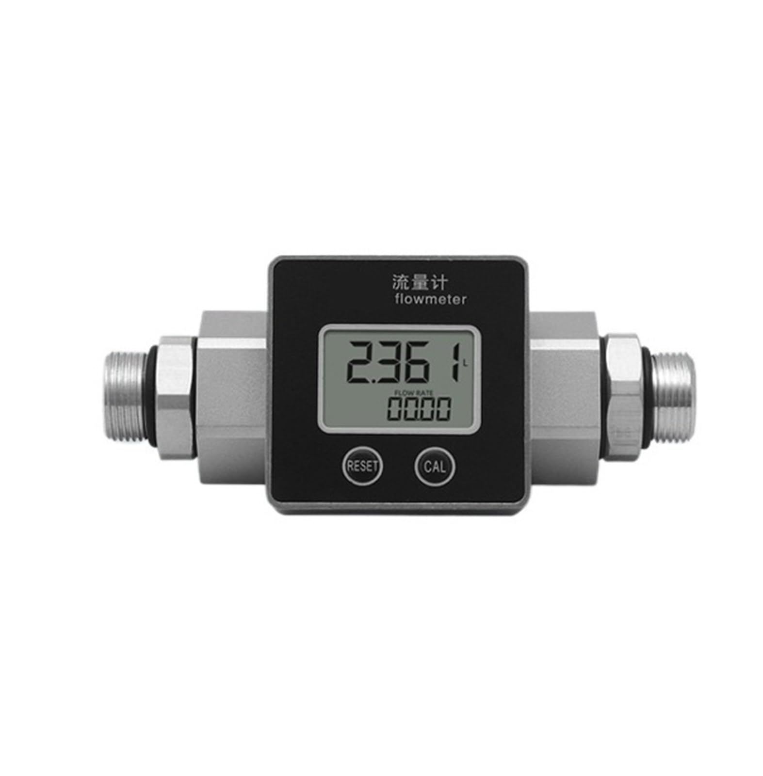 WQGQPXOB Flow Meter Electronic Digital Liquid(W120 1.5" intubation)