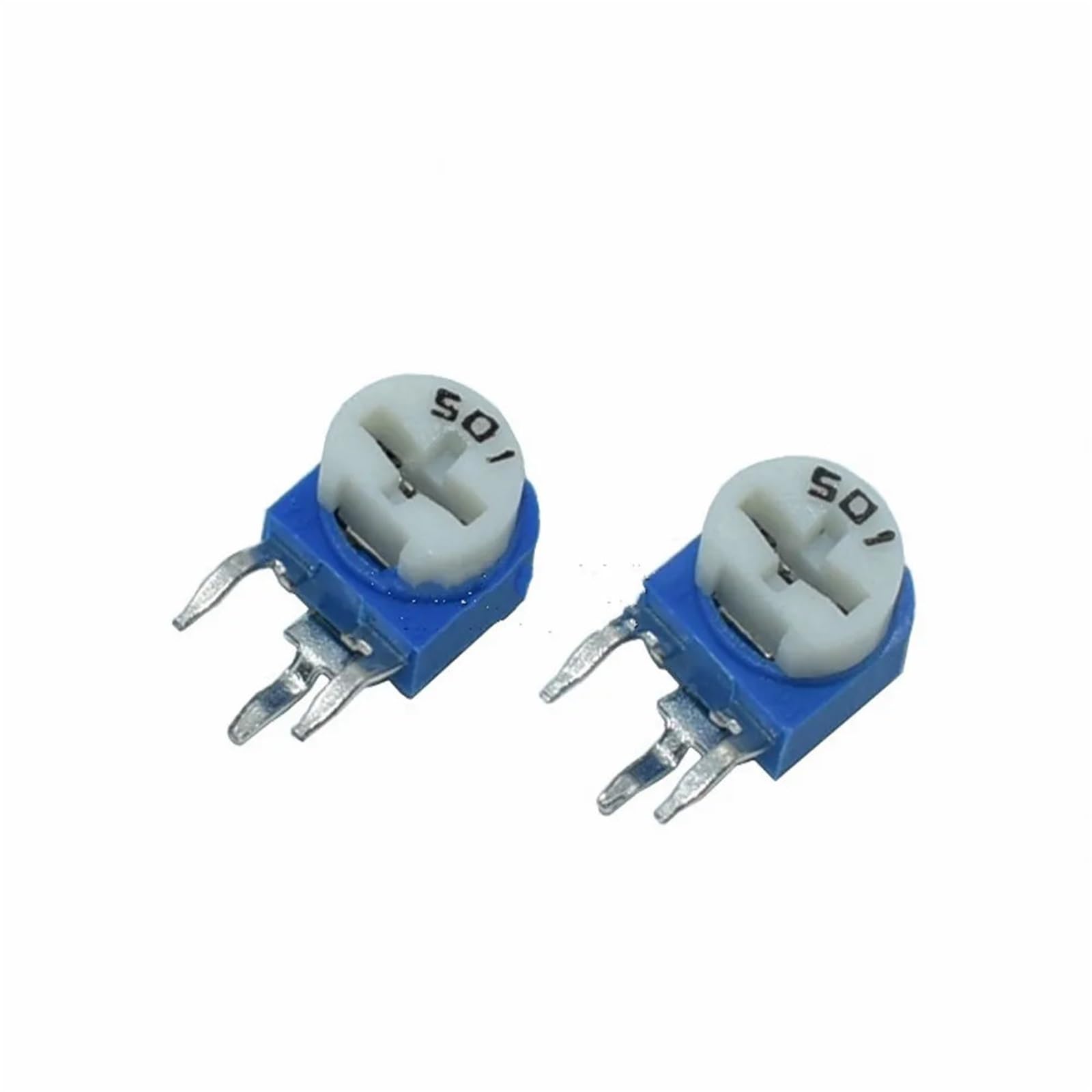 Potenciómetro recortador RM063 de 500 piezas, resistencia ajustable de 100 R a 1 M, 1 K, 5 K, 10 K, 20 K, 50 K, 100 K, 500 K y 1 M.(500 Ohm)