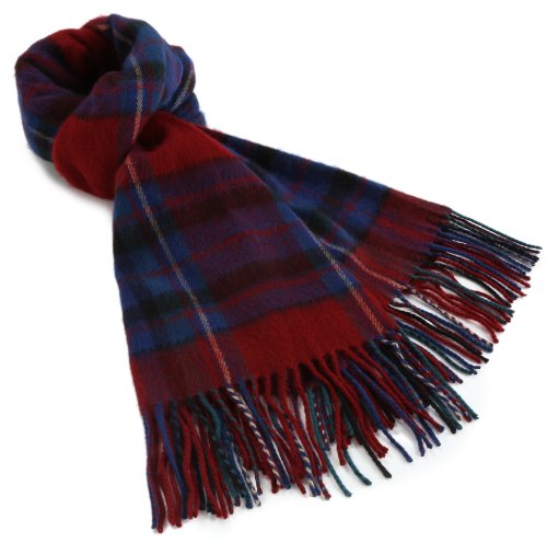 [アースミュージックアンドエコロジー] チェック/ストール 10137J72000 119 Red F