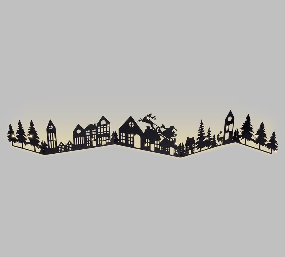 Zelda paysage de crèche Noël 95 cm finition haut de gamme modèle B