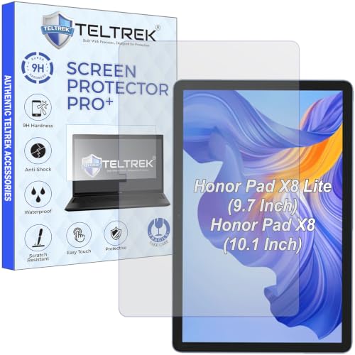 Image of Screen Guard Compatible With Honor Pad X8 (10.1 Inch Tablet) / Honor Pad X8 Lite (9.7 Inch Tab) Flexible Fiber Screenguard Not a Tempered Glass Screen Protector