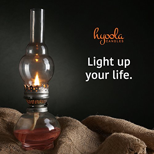 Liquid Paraffin Lamp Oil - Red Smokeless, Odorless, Ultra Clean Burning Fuel For Indoor And Outdoor Use - Highest Purity Available - 32Oz - By Hyoola Candles #TOP3