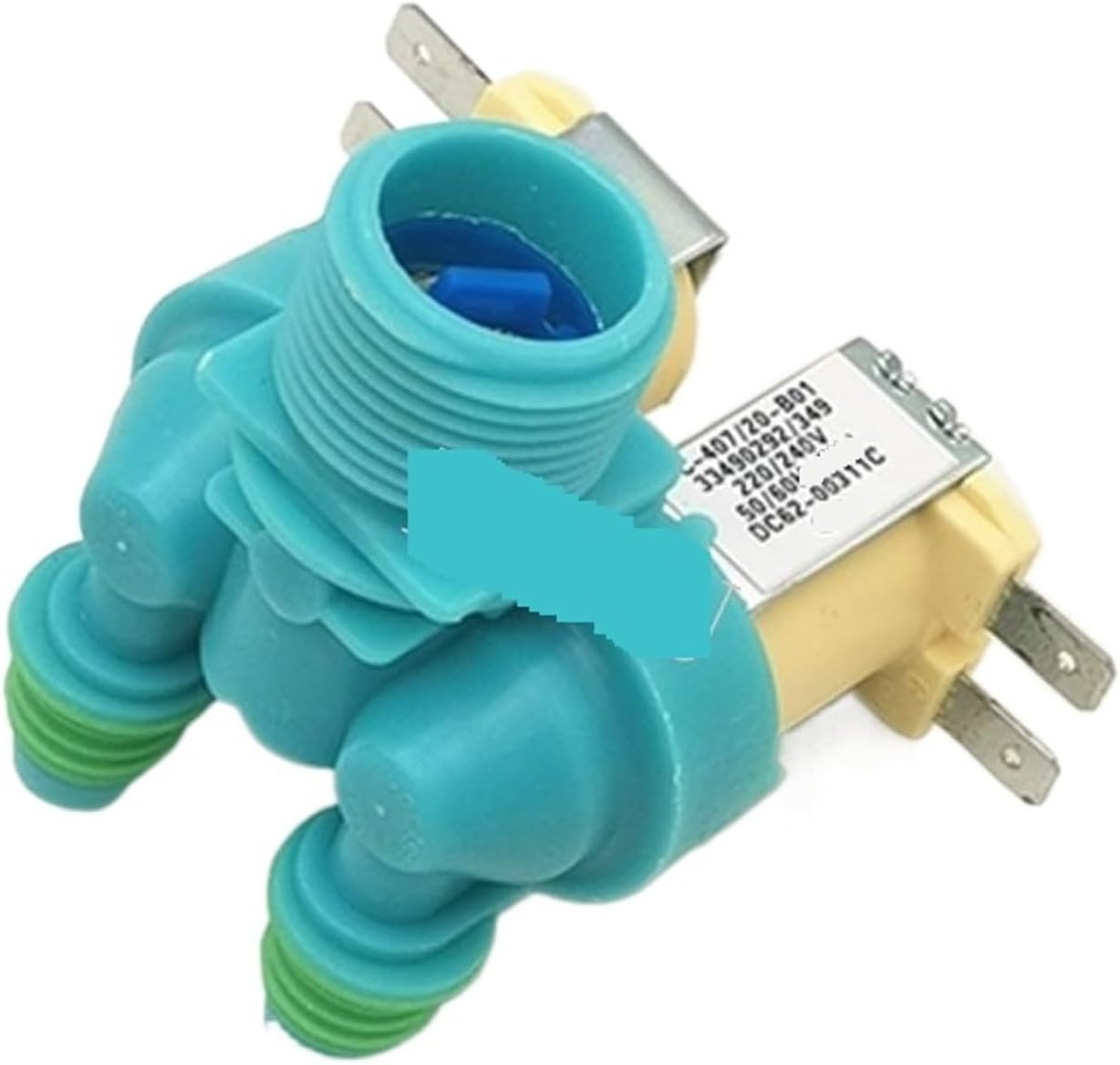 Front-Loading Washing Machine ，Water Inlet Valve Solenoid Valve，Compatible for Samsung Wf1702wcs Wf1802xec ，Compatible for LG
