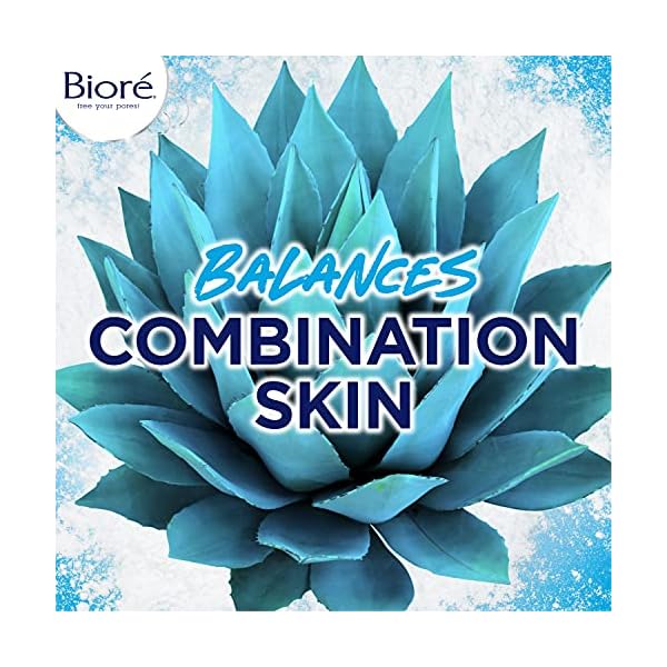 BiorÃ© Daily Blue Agave + Baking Soda Balancing Pore Cleanser, Liquid Cleanser for Combination Skin, to Penetrate Pores & Gently Exfoliate Skin, 6.77 Ounce