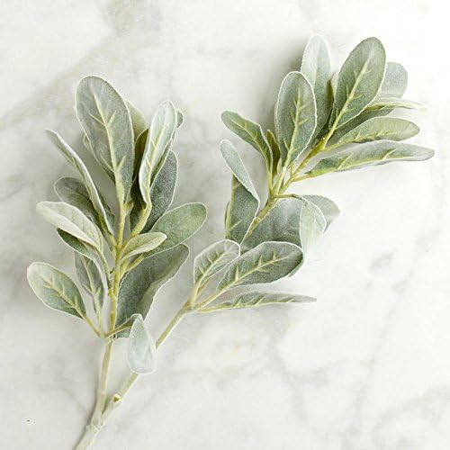 Factory Direct Craft Artificial Lamb's Ear Spray | 2 Pieces