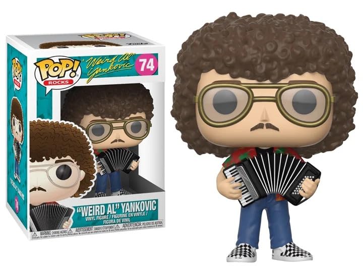Amazon.com: Funko Weird Al Yankovic with Accordion + Pop Protector