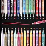 bemaltes glas versiegeln ✍BELIEBTE FARBEN - Das YITHINC-Farbstiftset besteht aus 28 verschiedenen Farben. Es ermöglicht das Zeichnen oder Hinzufügen von Verzierungen zu Ihren Sammelalben, Gläsern, Weihnachtskugeln, Karten, bemalten Steinen, Leinenschuhen und Tontöpfen.
