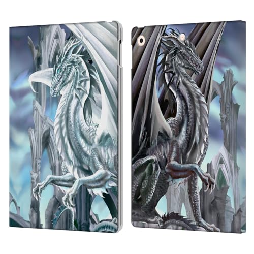 Étui Portefeuille iPad 10.2 Cuir Dragons pour Éviter les Rayures Écran