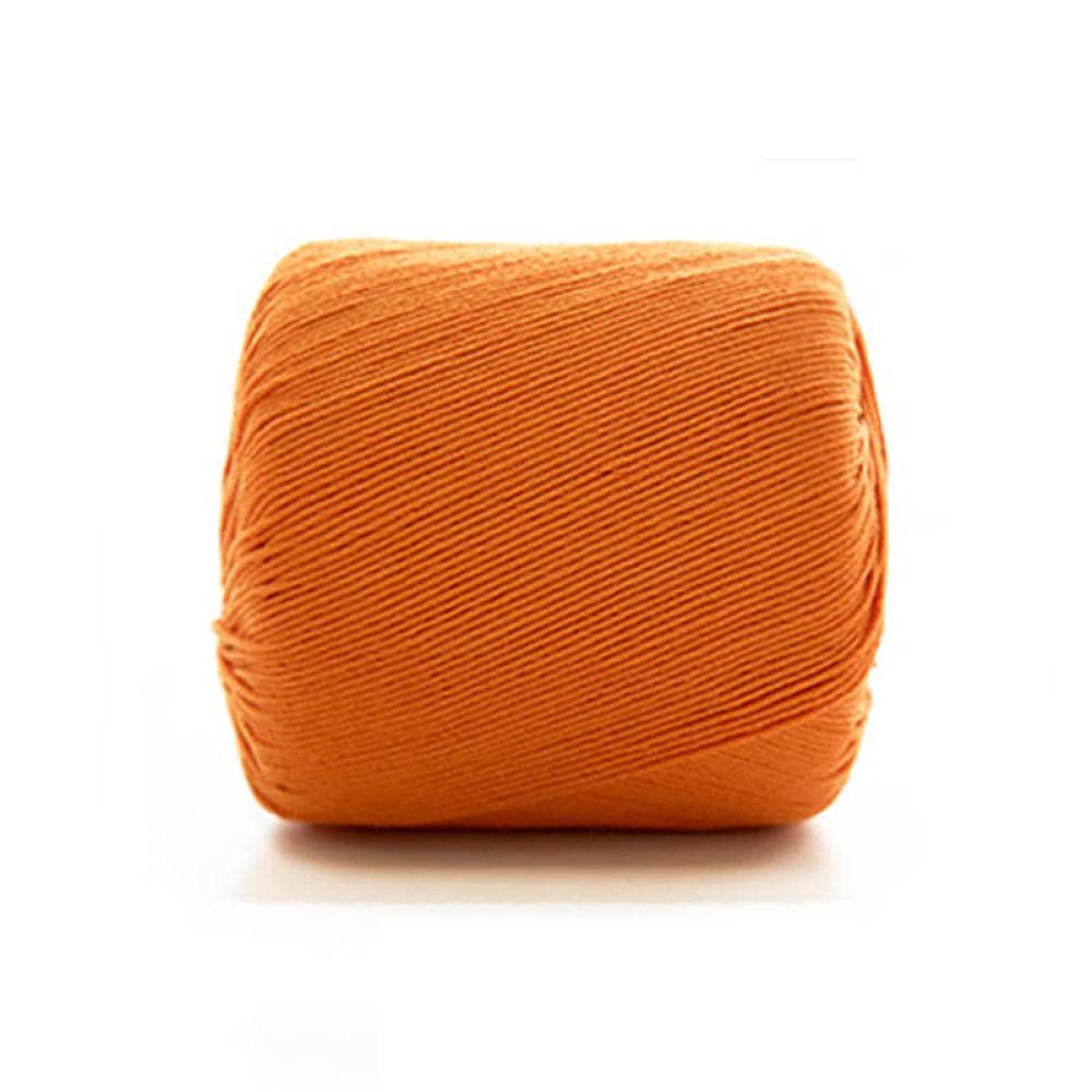Gomitoli Filo Thread Di Pizzo Perla Fatti A Mano Fai Da Te Maglieria A Maglia A Maglia Mercerizzata Fine Filato Palla All'Uncinetto Maglione A Maglia A Mano Scarpe In Cotone-40 Arancione In Mattoni.