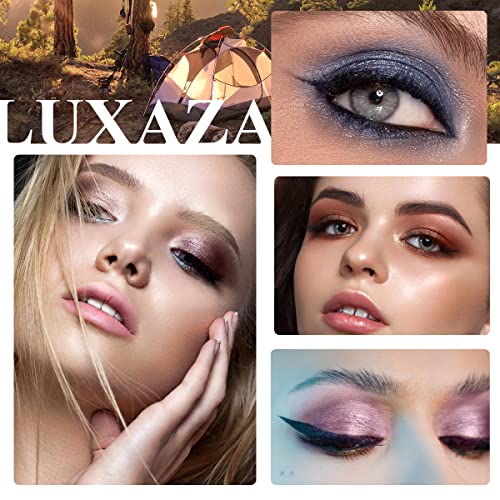 Luxaza 6 Pcs Cream Eyeshadow Stick,Matte And Shimmer Eyeshadow Pencil Crayon,Champagne Pearl Pink Eye Brightener Stick Highlighter Makeup,Pro Waterproof & Long Lasting Eye Shadow And Eyeliner Pen Sets #TOP1
