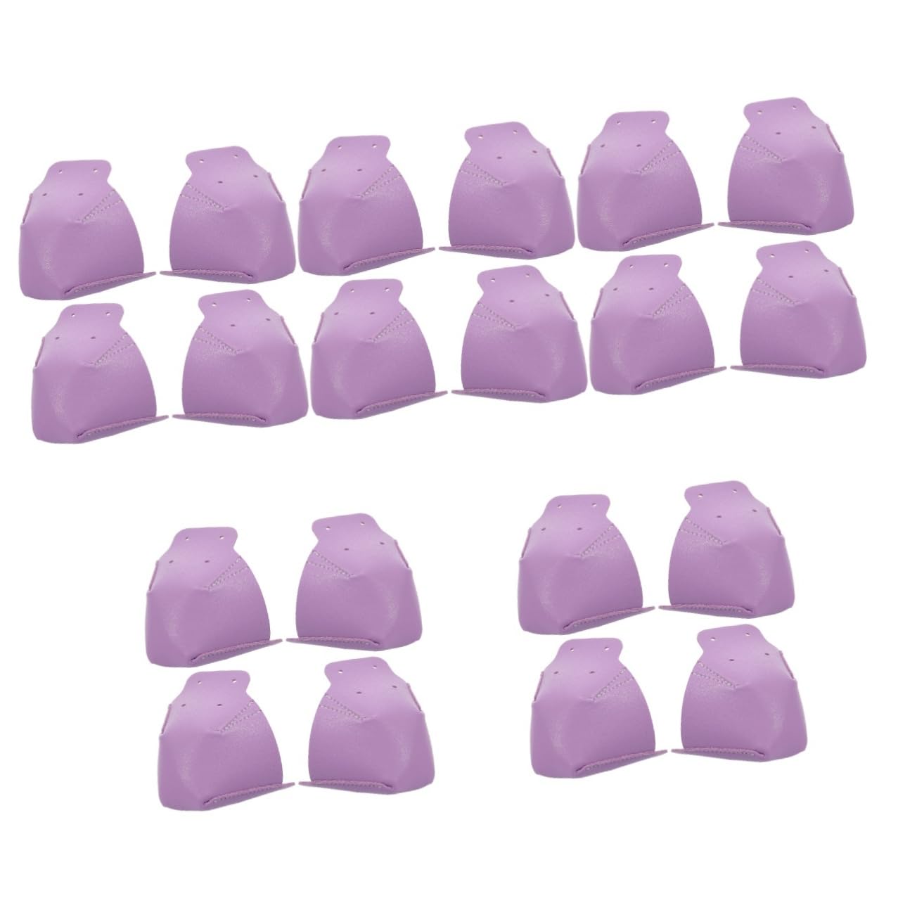 VANZACK Botas De Skate Punteras para Patines Resistentes Desgaste Accesorios De Patinaje sobre Ruedas Punteras Enrollables Punteras De Skate Patines Aire Cuero Púrpura