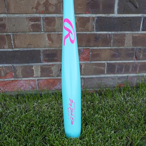 Rawlings | Torpedo Barrel I13 Maple Wood Baseball Bat | Big Stick Elite Collection | Mint/Pink | 33 inch - image 3