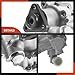 A-Premium Power Steering Pump Compatible with Audi A4 2002-2005, A4 Quattro 2002-2006, V6 3.0L, Replace # 8E0145155F