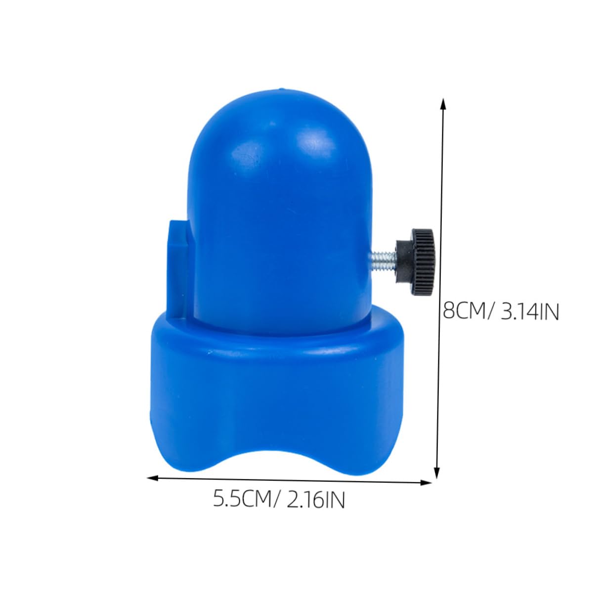 Toyvian Tapas de Repuesto para Postes de Trampolín 20 Piezas Azul Plástico