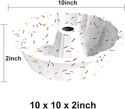 Miniatura 5 de saphe Molde de silicona para tartas, moldes de silicona para tartas, utensilios para hornear antiadherentes de 10 pulgadas para gelatina, gelatina,