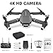 Produktbild rosemaryrose Drone Mit Kamera Drohnen Mit Kamera-Drohne Und Kamera Live Video GPS E98 720P- 1080P 4k Drohne HD WiFi FPV Flying Drone
