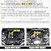A-Premium Air Intake Manifold Flap Adjuster Runner [fits 6Cy 3.0L 2.5L, M56 M54] Compatible with BMW [3,5 Series E46 E39] 325i, 325Ci, 330i, 330Ci, 330xi, 530i & Z3, Z4 [E85], X3[E83], X5[E53] 01-06