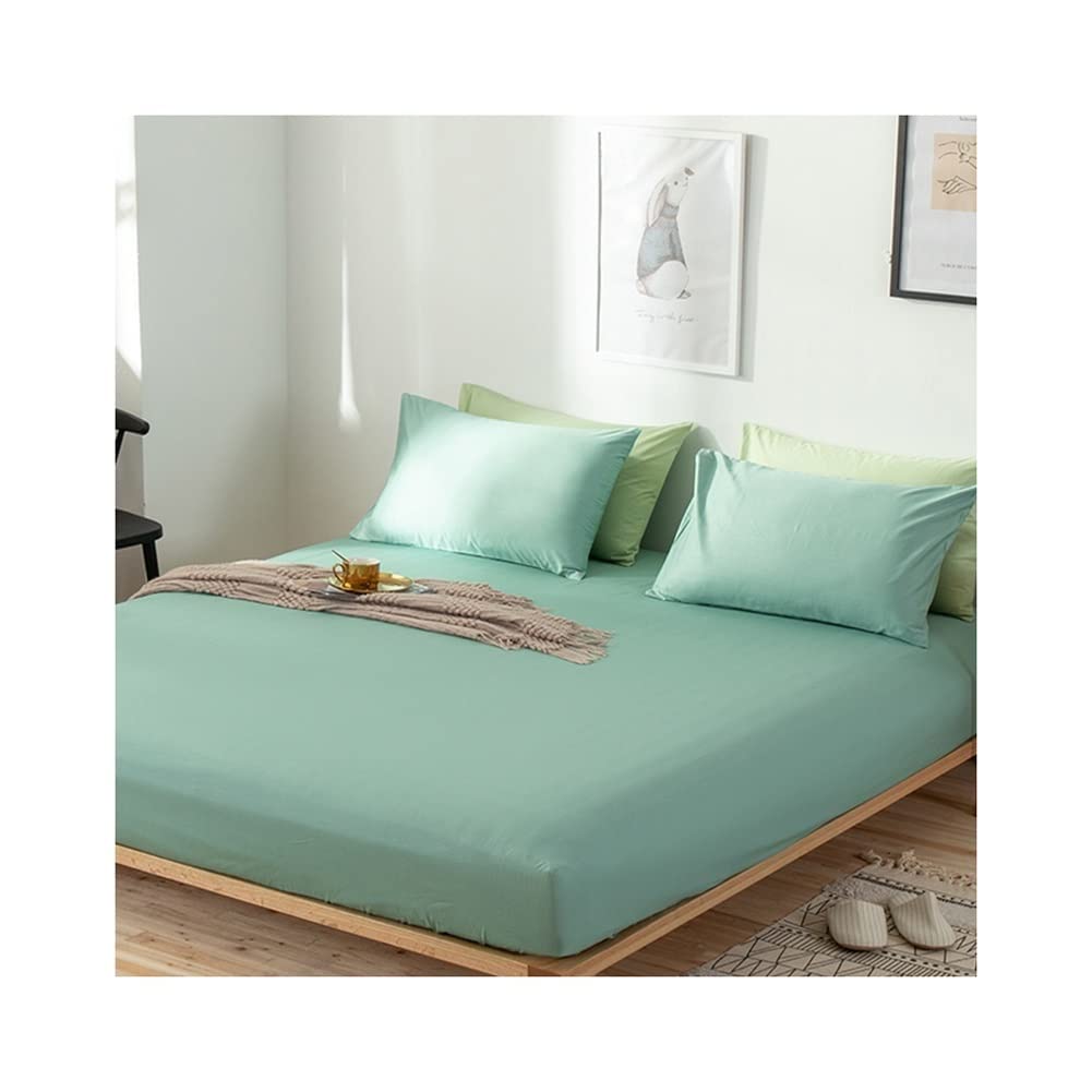Drap-Housse en Flanelle de Coton doux et luxueux, drap extra profond 30 cm thermorégulateur