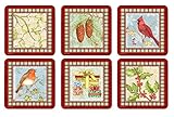Pimpernel Coasters, One Size, Multicolored