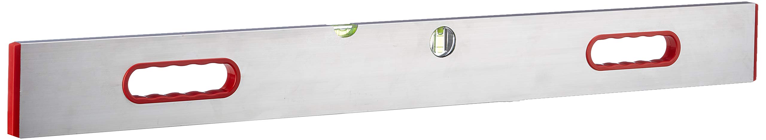 Metrica 32670 Staggia di Livellamento in Alluminio, Professionale, 2 Fiale, 100 cm
