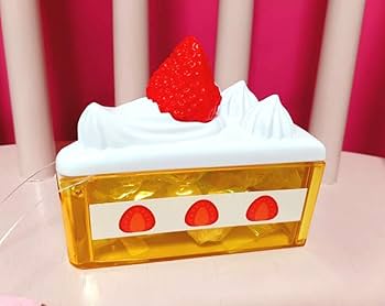 Amazon.co.jp: カギ ショートケーキ 小物入れ いちご 苺