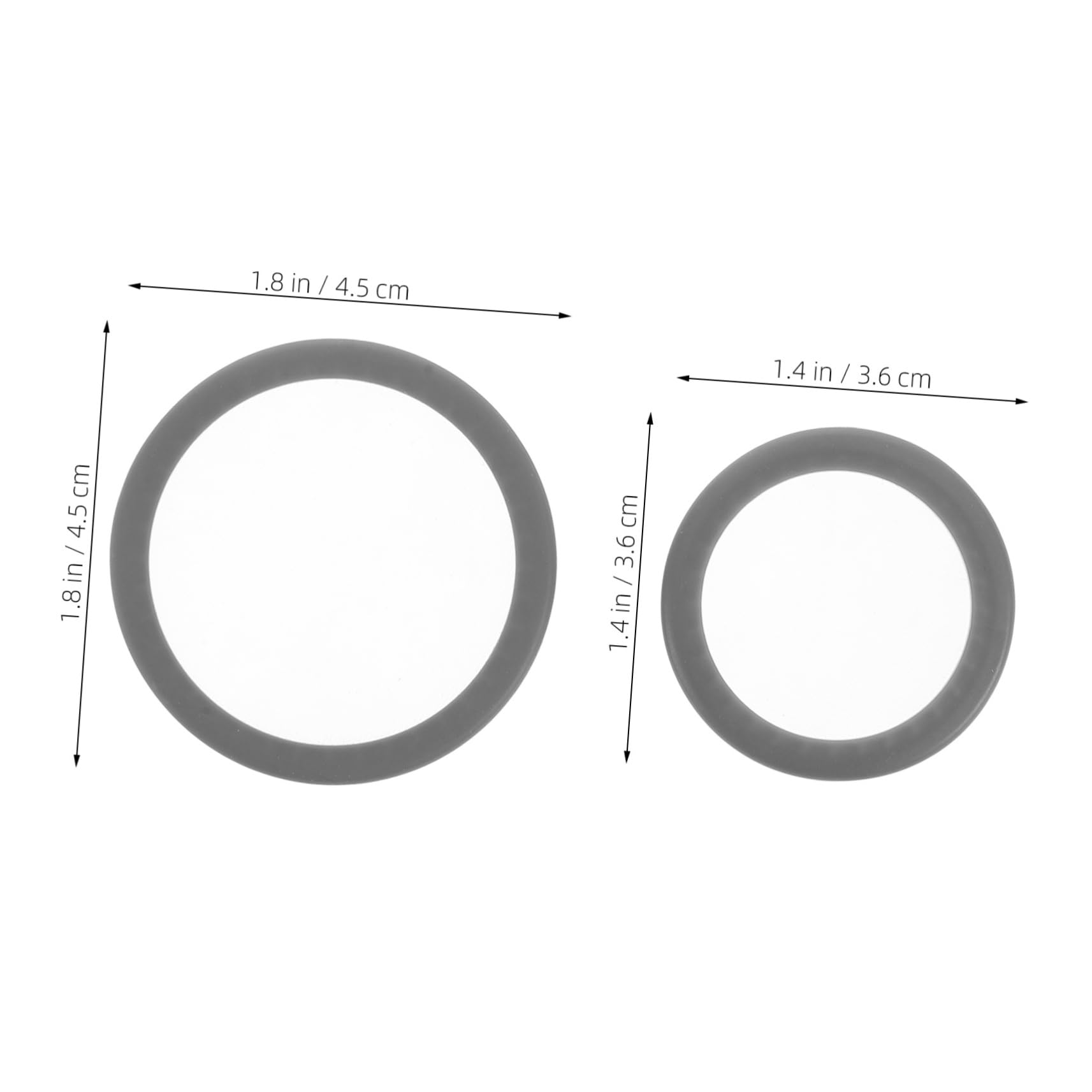 Didiseaon Diaphragm Covers Replacement Holder Tubing Set Spare Parts Kit for Grey
