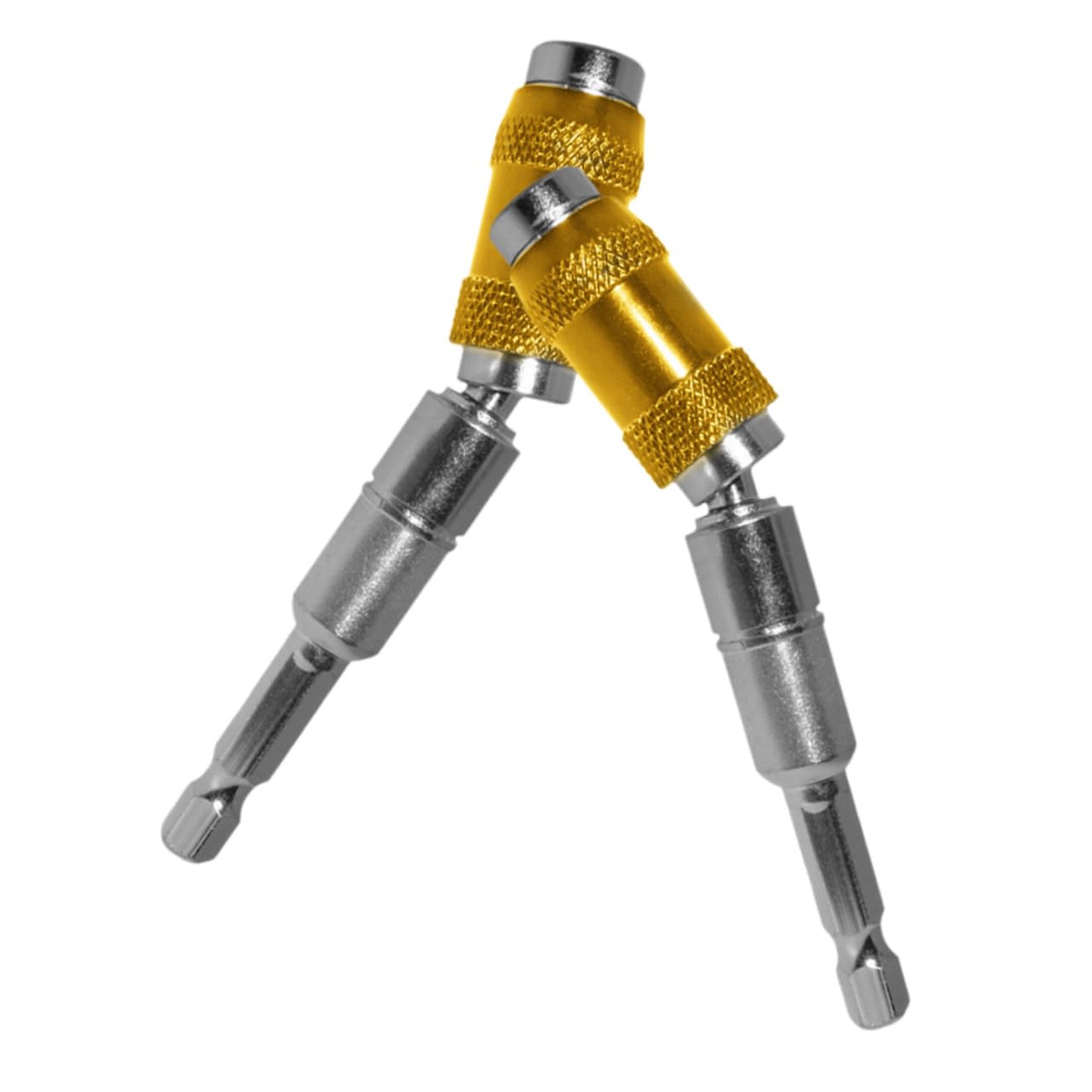 DOITOOL 6stücke Magnetischer Sechskantschaft Verlängerungsbohrer Drehbarer Bithalter Für Präzise Arbeiten Mit Verschiedenen Winkeln Geeignet Für Akkuschrauber Und Handbohrer