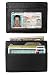 RFID Blocking Wallet, Men's Genuine Leather RFID Blocking Leather Slim Minimalist Money Clip Front Pocket Wallet, Card Holder