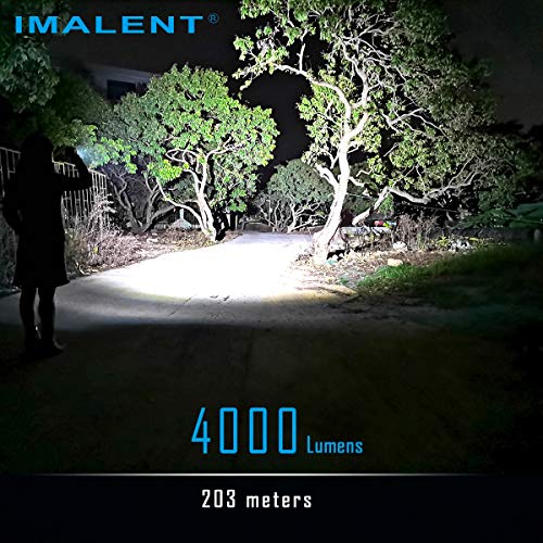 Imalent Ld70 Edc Flashlight Led Rechargeable Torch, Powerful Flashlight 4000 Lumens With Cree Xhp70.2 Led, Super Bright Handlight For Camping And Hiking (Black) #TOP1
