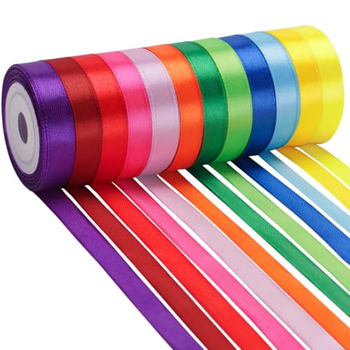 Kinglake Rainbow Satin Ribbon Packs DROPS TO - image 1