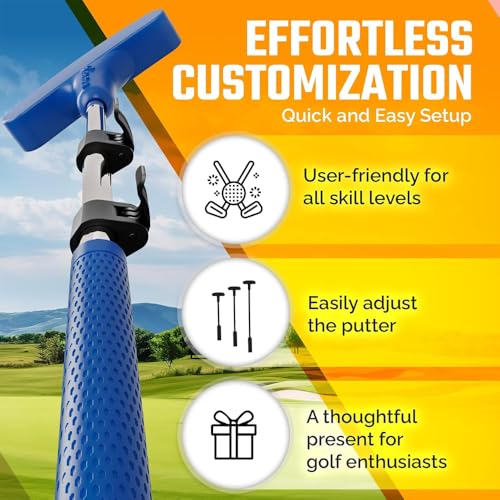 Image of Kids Putter Adjustable Length Junior Golf Club for Boys Girls Ages 2-12
