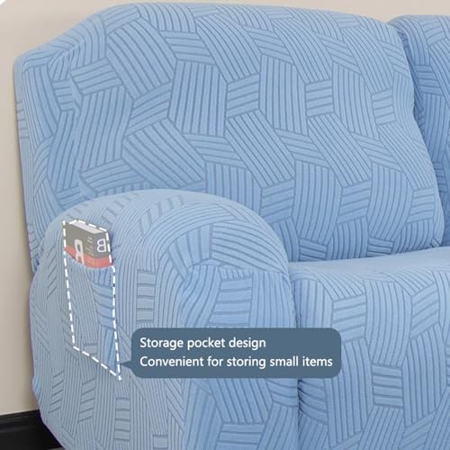 Housse de canapé extensible en velours protectrice et antidérapante